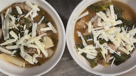 This one-pot soup recipe is perfect for a rainy day