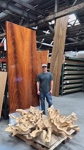 It’s been over 30 years in the making, and it's finally finished! This is one of the most stunning crotch mahogany veneers we've ever seen. | GL Veneer, Inc.
