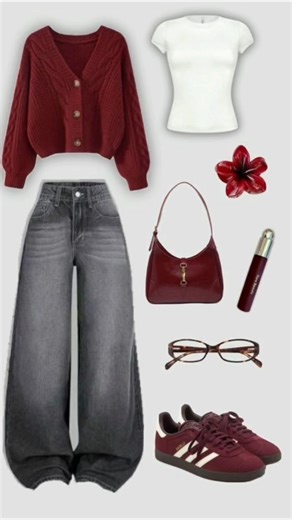 PinterestyOutfit No.1🍒"Cherry Theme"#fashion#cute#trending#fyp #aesthetic#shorts#music#outfit#meesho