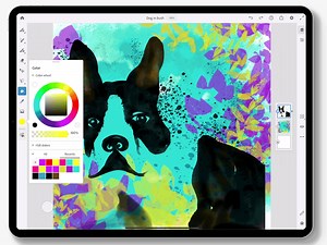 【サクッと色変更🖌️：#AdobeFresco】 作品の一部の色を変えたらどうなる...⁉️ そんな時の、すばやく正確に色を変更する方法は👉🏻 https://adobe.ly/3oamorc #CreativeCloud 5月はテーマ「富士山」🗻Fresco作品に #AdobeFresco #富士山 を付けてTwitter/Instagramで投稿してね🙌Frescoグッズのプレゼントも🎁 | Adobe Creative Cloud