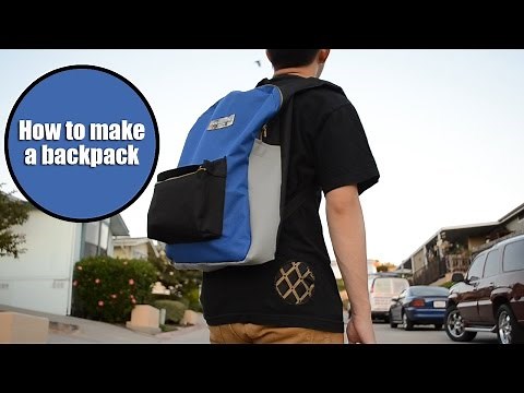DIY: Jansport-Inspired Backpack Tutorial | From Scratch #23