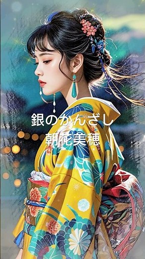銀のかんざし 朝花美穂