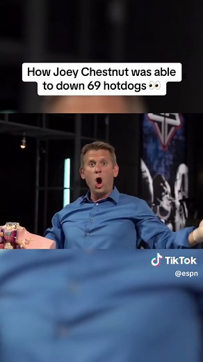 The science behind competitive eating 🤯 #joeychestnut #hotdogeatingcontest #sportscience