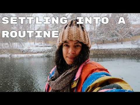 Life as an Anthropologie Display Artist | Snowy Weekend → Busy Install Week