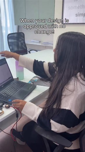 Duende Designs - Interior designer in Pune on Instagram: "No edits. No changes. Just vibes. . . . . . . . . interior designer life, design approval, interior design process, client approval, designer moments, interior studio, design workflow, creative process #DesignApproved #InteriorDesignerLife #NoChangesNeeded #ClientApproved #DesignerHappiness #InteriorStudio #DesignProcess #CreativeLife #InteriorGoals #ArchitectureReels #FYP #ForYou #TrendingReels #interiordesign #designer #humour #viral"