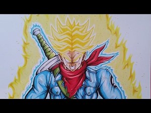Drawing Future Trunks - New Transformation | Dragonball Super | TolgArt