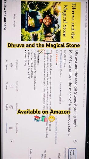 Dhruva and the Magical Stone | #magicaladventure #magicstone #storybook #adventurestory #mystery