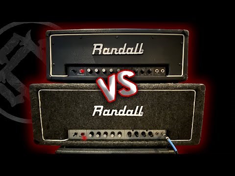Randall RG100ES vs RG80ES - Metal Amp Demo