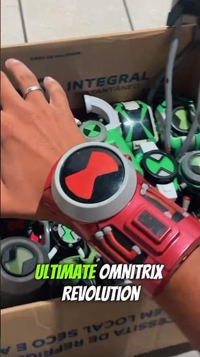 Super omnitrix do albedo #ben10 #ultimatrix #brinquedoben10