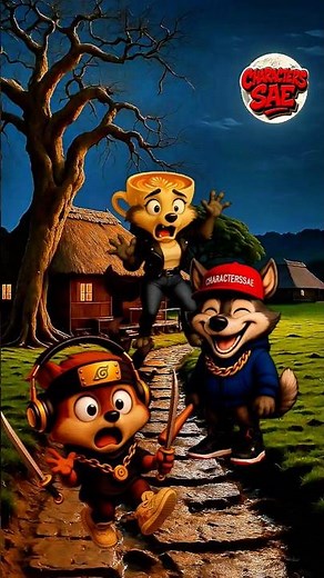 3 Wolf howl, 1 MOOO...!? 🐺🐄 #shorts #cartoon #funny #comedy #animation