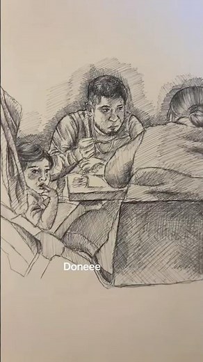 Drawing random people In public #drawing