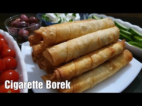Cigarette Borek Recipe Sigara Böreği Tarifi