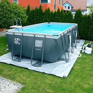 Salzwasserpool Erfahrungen mit Intex   Bestway: Salzwasser Pool Komplettset selbst zusammenstellen