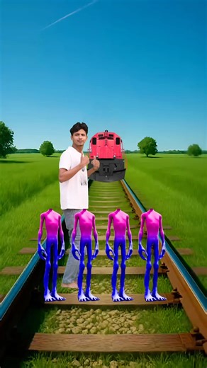 Green Groove Alien (4 Color Edition) vs City Rampage Beast & Rail Captain Tim