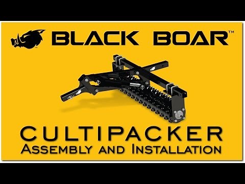 Black Boar Cultipacker: Assembly and Installation