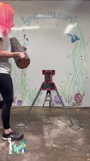 288K views · 7.8K reactions | Baby penguins Chainsaw Carvings #chainsawcarver #woodcarver #kyrawaits #penguins | Kyra Waits | Facebook