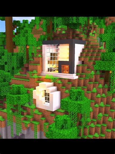 minecraft mountain Base Tutorial🏠