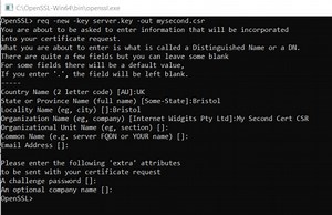 Generate A Csr From An Existing Certificate And Private Key
