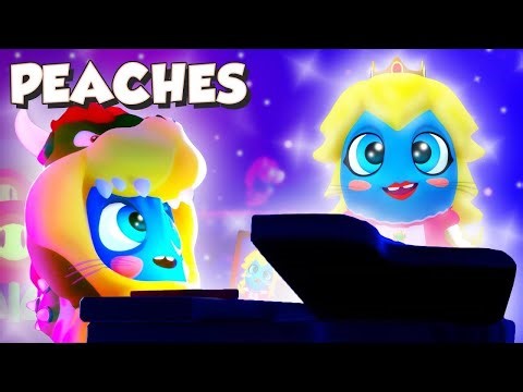 PEACHES de Mario Bros 🍑 (Cover Moonies) | Canciones Infantiles 🎵 | ¡Diversión en 3D!