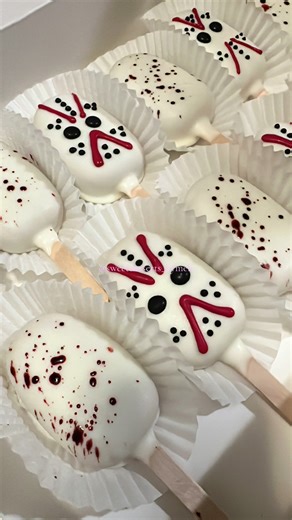 Delicious Halloween Treats Inspired by Jason's Hockey Mask