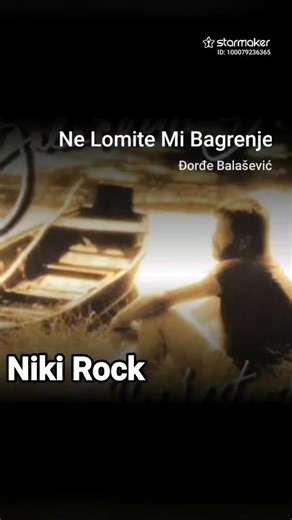 Niki Nikolić on Instagram: "Ne Lomite Mi Bagrenje - Djordje Balašević cover Niki B. Nikolic"