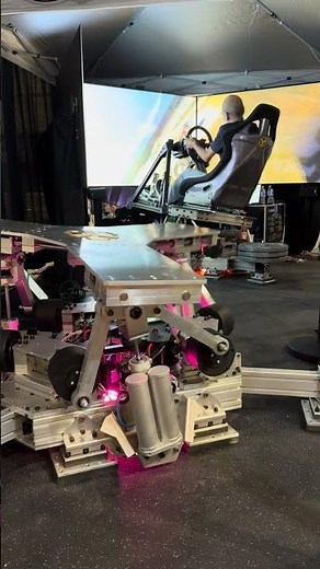 Sim Gaming Expo 2025: Final Motion Platform Test – Kinemaniacs PDKracer Demo #simracing