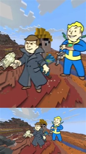 Мир Fallout - Minecraft #мэйджикерофайс #magicerofice #майнкрафт #minecraft #фоллаут #trends #фолыч