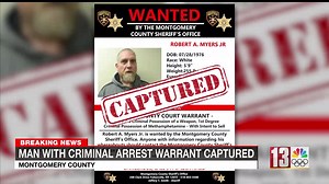 Montgomery County Sheriff’s Office catches man considered armed and dangerous