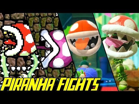 Evolution of Piranha Plant Battles in Yoshi Games (1993-2019)
