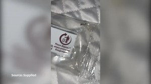 Insects crawl through girl’s mouth from Woolworths muesli bar