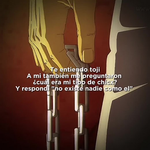 Frases de amor de Toji Fushiguro en Jujutsu Kaisen