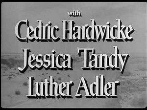 The Desert Fox The Story of Rommel 1951 title sequence