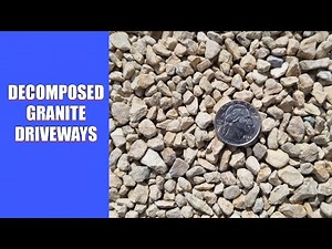 Decomposed Granite Driveway