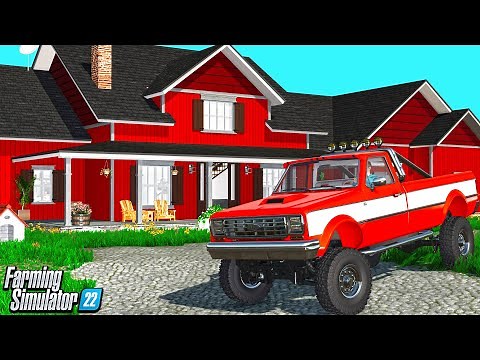 I BUILT A $2,700,000 MANSION HOUSE! (LUXURY HOME) | CAN WE MAKE BILLIONS? FARMING SIMULATOR 22