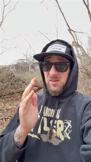 This haunted forest is scary as hell 😳#ghosthunting #paranormal #hauntedforest