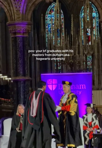 Stunning Graduation Ceremony at Durham University