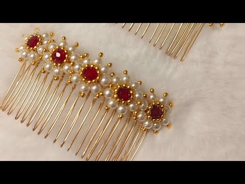 Hair Brooch Making Video