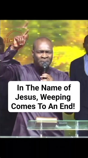 1.1M views · 129K reactions | In The Name of Jesus, Weeping Comes To An End! - Apostle Joshua Selman | Flaming Channel | Facebook
