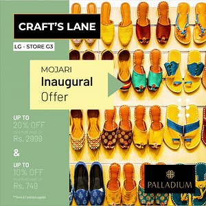 Come visit and take home the true Indian culture at Craft's Lane Store. #phoenixmarketcitychennai #palladium #craftslane #indianculture #localcraftmanship | Palladium Chennai