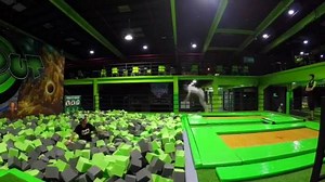 Back flips, front flips, mid-air splits! Anything goes at Flip Out Dubai. A day of guaranteed (extreme) family fun! [via IG/dariusbagheri] http://bit.ly/28OTkxP #VisitDubai | Visit Dubai