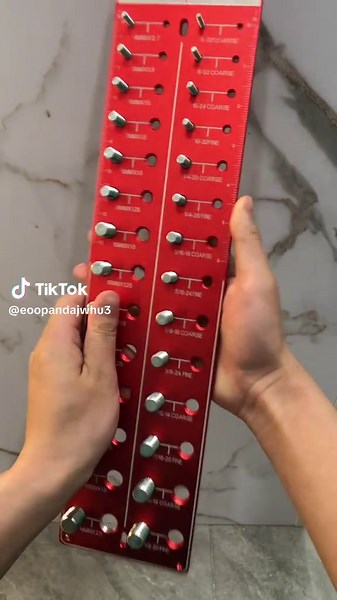 Need a reliable Thread Checker? Look no further! Ours is made to last and delivers consistent results. Your go - to for accurate threading. #FacialCareEssential #tiktokshopspringglowup #spotlightfinds #ReliableTools #ThreadMeasurement #DIYProjectsGalore #WorkshopMustHaves #ToolInvestment #OnlineShoppingFind #TikTokFavorites #QualityToolForLess