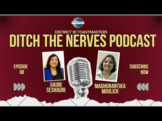 Conversation with Gauri Seshadri, DTM, First Vice President of Toastmasters International, 2025-26. | Toastmasters International UK Ireland