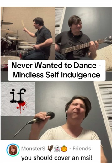 Never Wanted to Dance: Mindless Self Indulgence Cover
