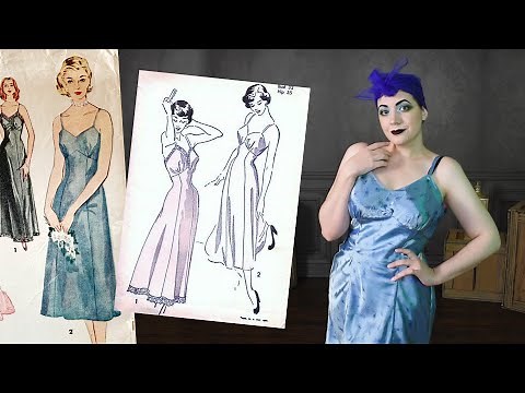 Making a Midcentury Slip // Drafting A Slip Pattern