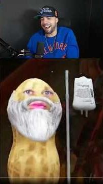 The burnt peanuts reaction to this is gold