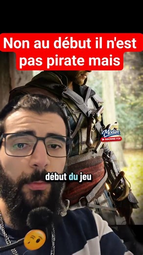 🎙️🤔 No, he wasn't a pirate at first, do you know the difference? #assassinscreed