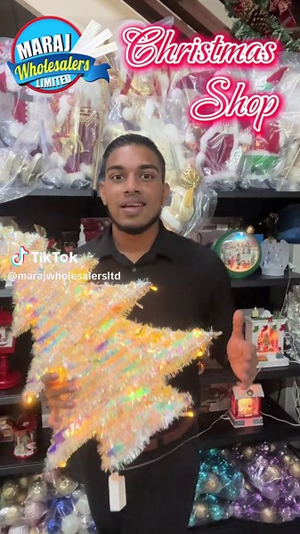 🎄✨ Christmas Fun at Maraj Wholesalers Ltd! ✨🎄 Get into the holiday spirit with our 3-in-1 Christmas hats — perfect to use as a hat, tree topper, or tree stuffer! 🎅🧝‍♀️ Choose from our Elf Hat or Elf Pants designs — festive, fun, and guaranteed to make your décor stand out! 🎁 🎀 Available for only $60 and $35 each! 📍Visit us at Lot #53-54 Tidco Industrial Estate, Frederick Settlement, Caroni 📞 Call us at 1 (868) 645-9588 #MarajWholesalers #ChristmasDecor #ElfHat #ElfPants