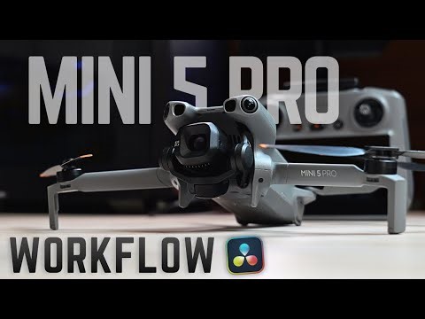 Perfekte Farben mit der DJI Mini 5 Pro – Workflow & Color Grading in DaVinci Resolve