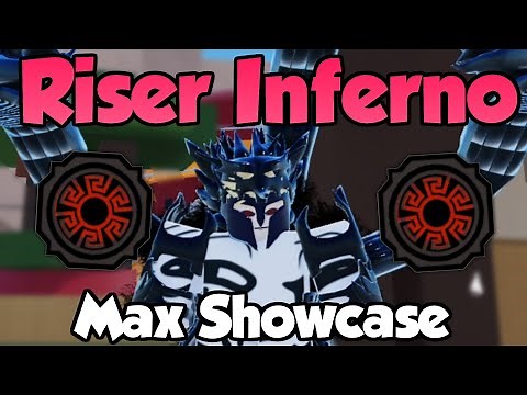 *MAX* Riser Inferno *FULL SHOWCASE* | Shindo Life Riser Inferno Showcase