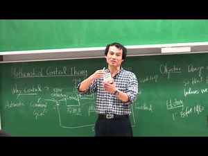 容志輝教授 台大數學研究所【Mathematical Control Theory】第一堂：Why Control? Solution of Dynamical Equation